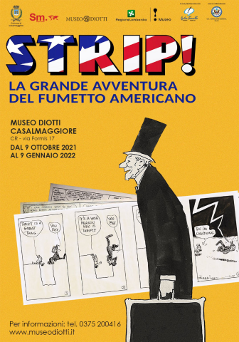 Strip! La grande avventura del fumetto americano. Museo Diotti