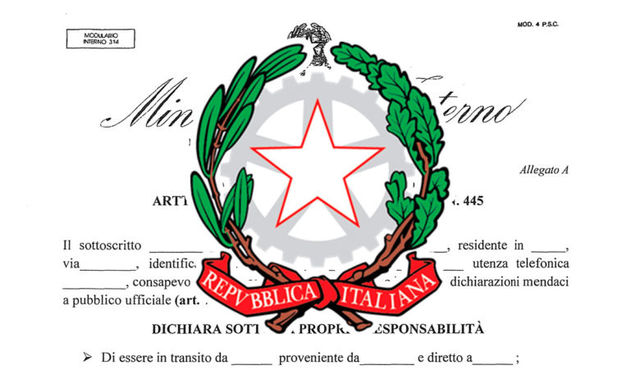 Autocertificazione Per Spostamenti Nuovo Modulo Del Ministero Dell Interno Aggiornato Al 26 03 2020 Comune Di Casalmaggiore